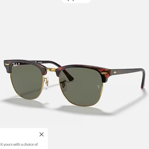 Ray-Ban Clubmaster Classic Sunglasses - Picture 1 of 8